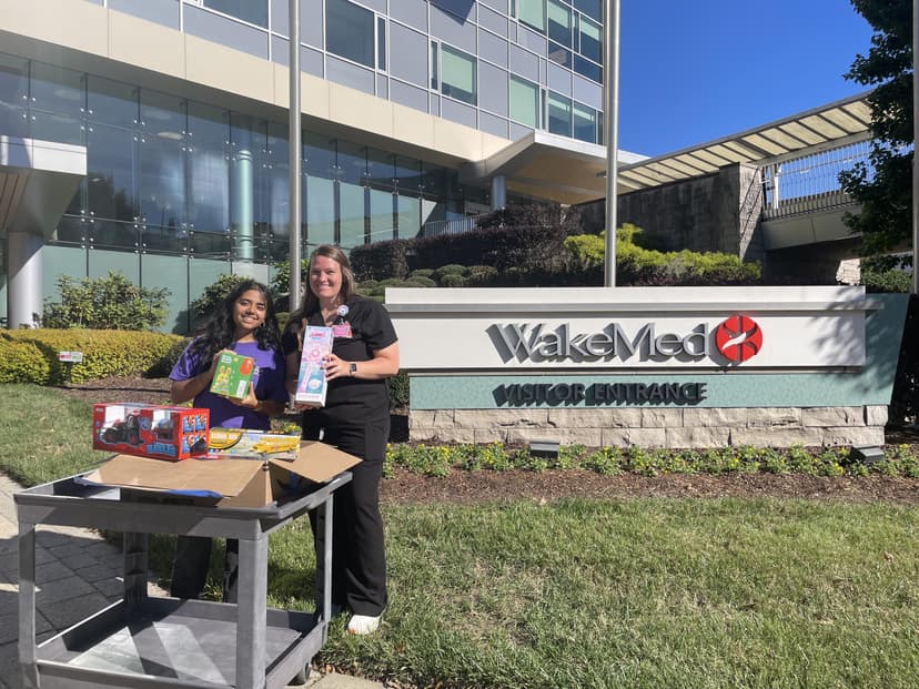 Donation to WakeMed Children's Hospital Raleigh